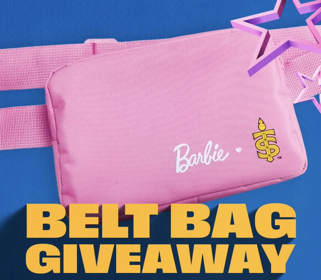 Limited-edition Sceptres Barbie belt bag prize
